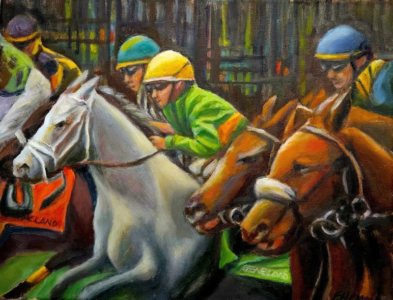 Off to the Races by Fran Hemmer